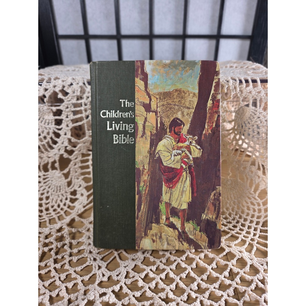The Childrens Living Bible 1973 Tyndale House Hardcover Illustrated Richard Hook